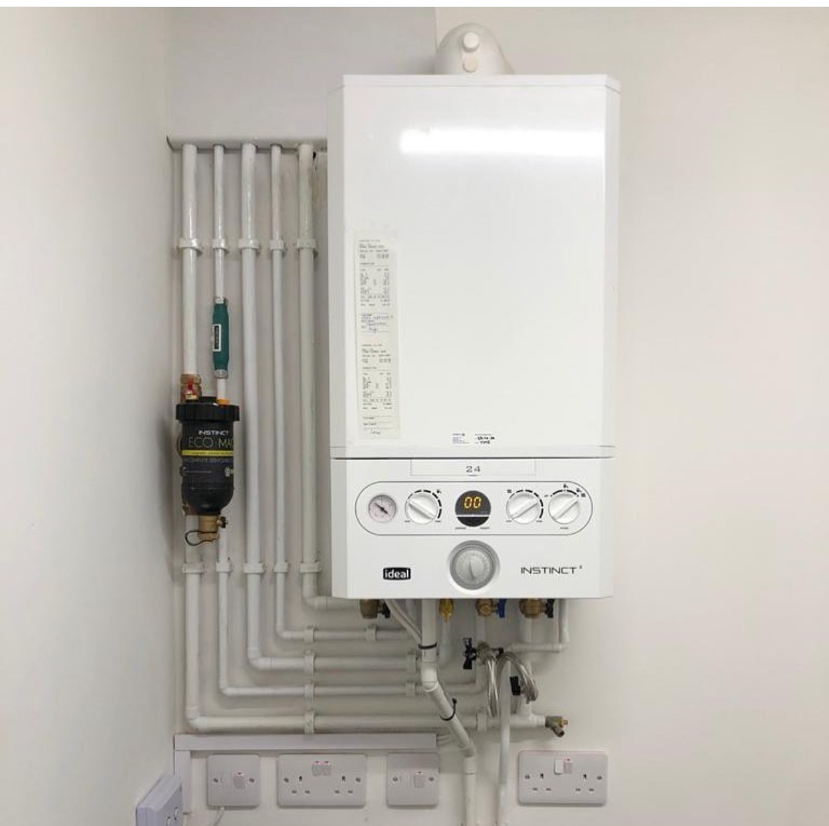 Ideal boiler installation